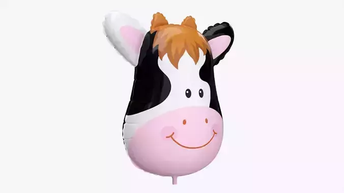 Foil decoration balloon 09 Cow