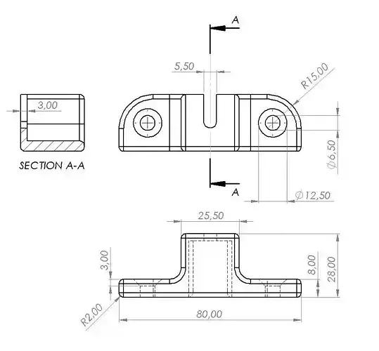 Samsung soundbar mount 3D print model