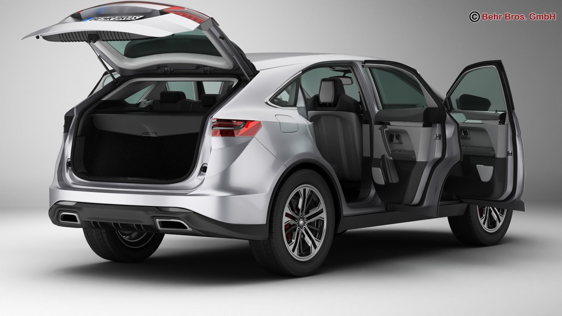 Generic SUV 3 3D model_4