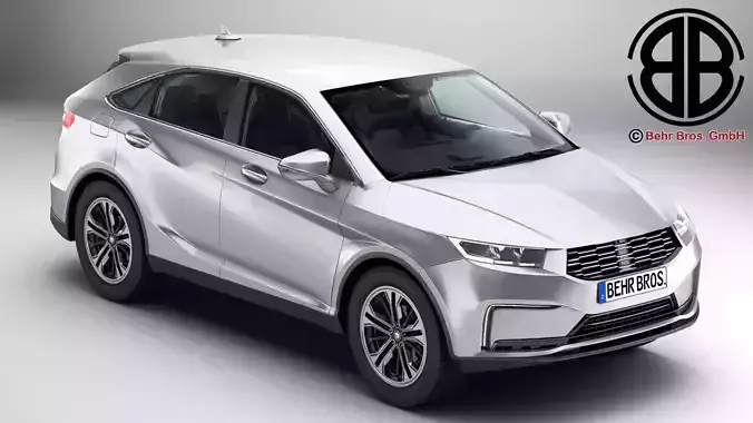 Generic SUV 3 3D model
