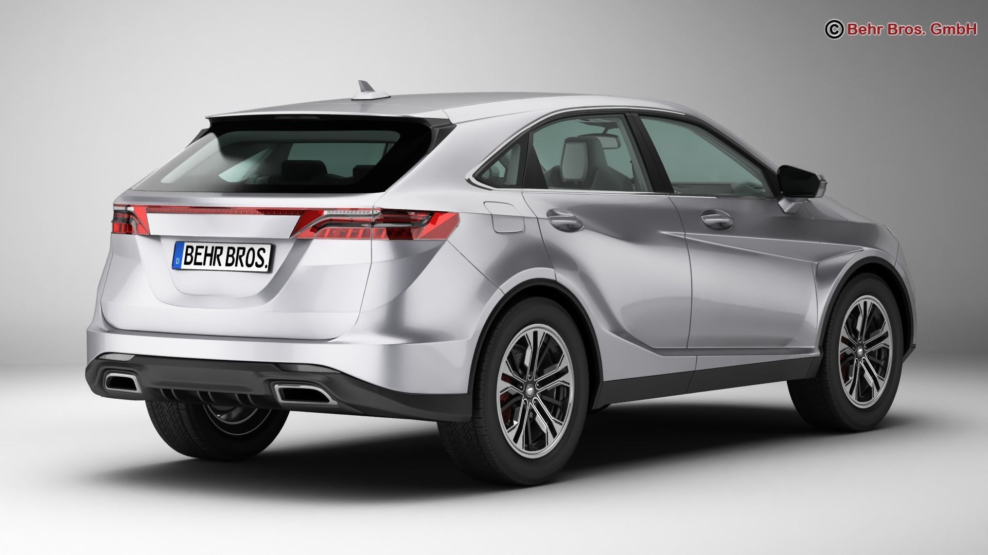 Generic SUV 3 3D model_3