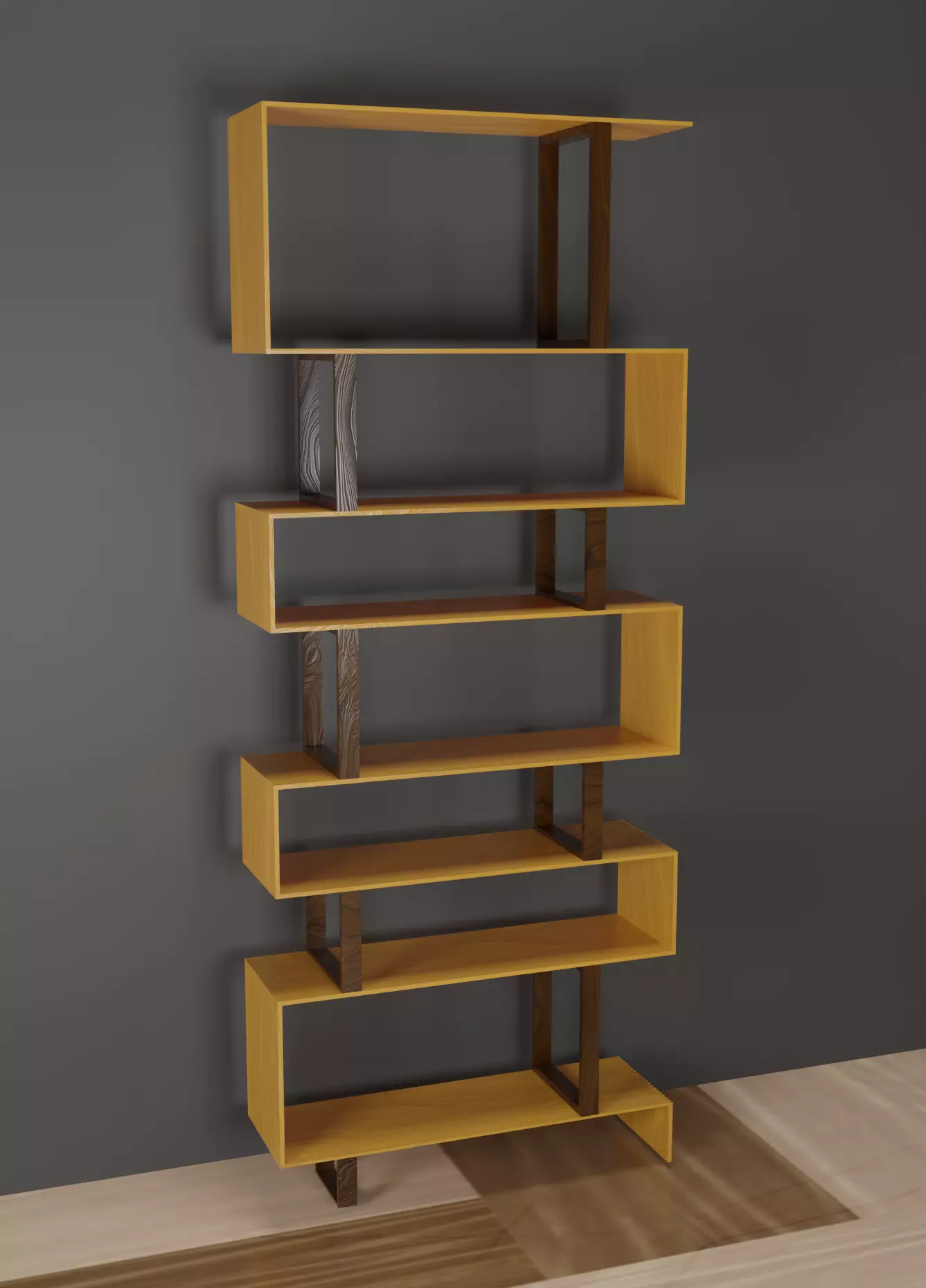 Bookshelf bookcase Free 3D model