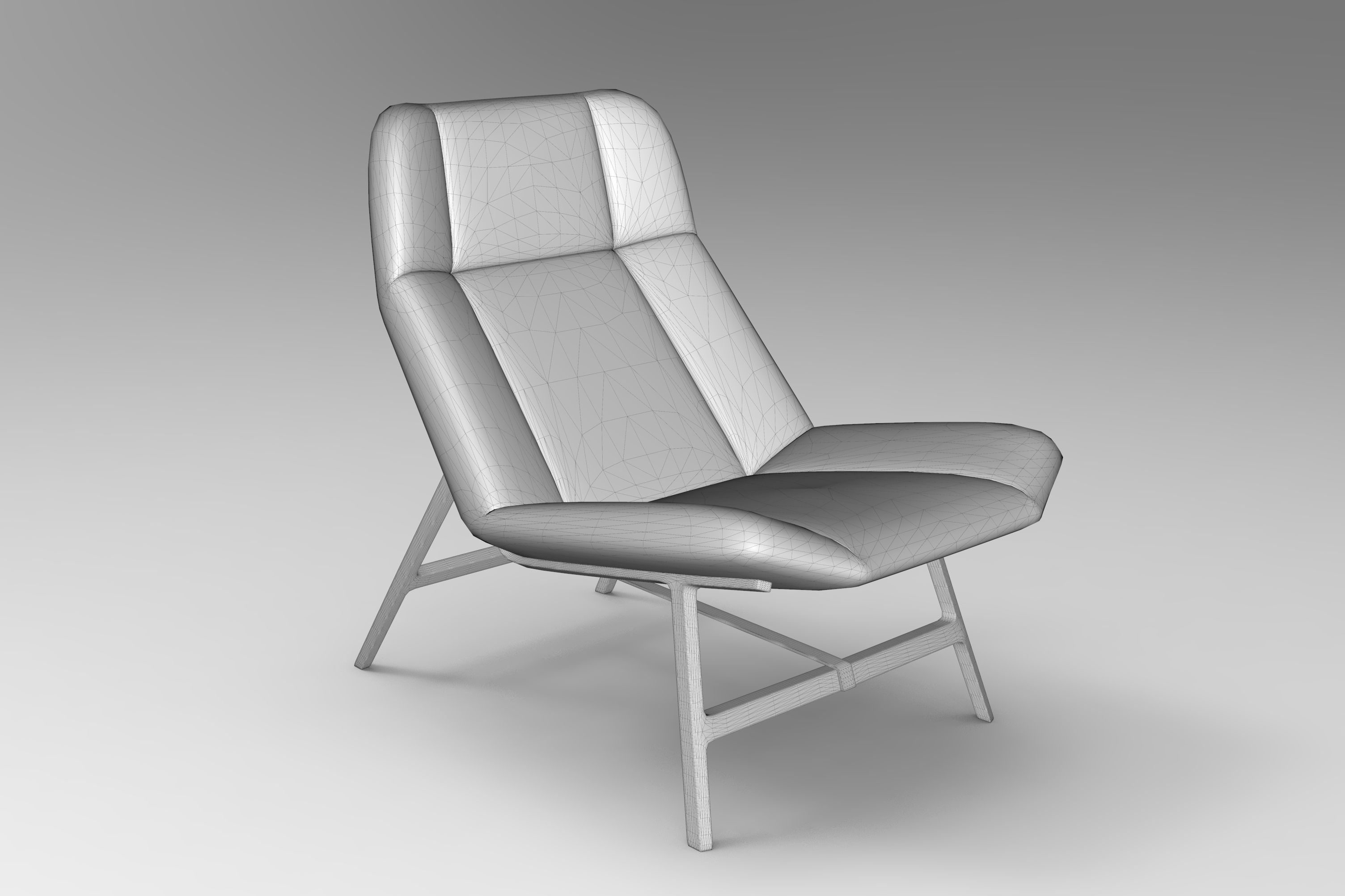 Soft Faces Low-poly 3D model_5