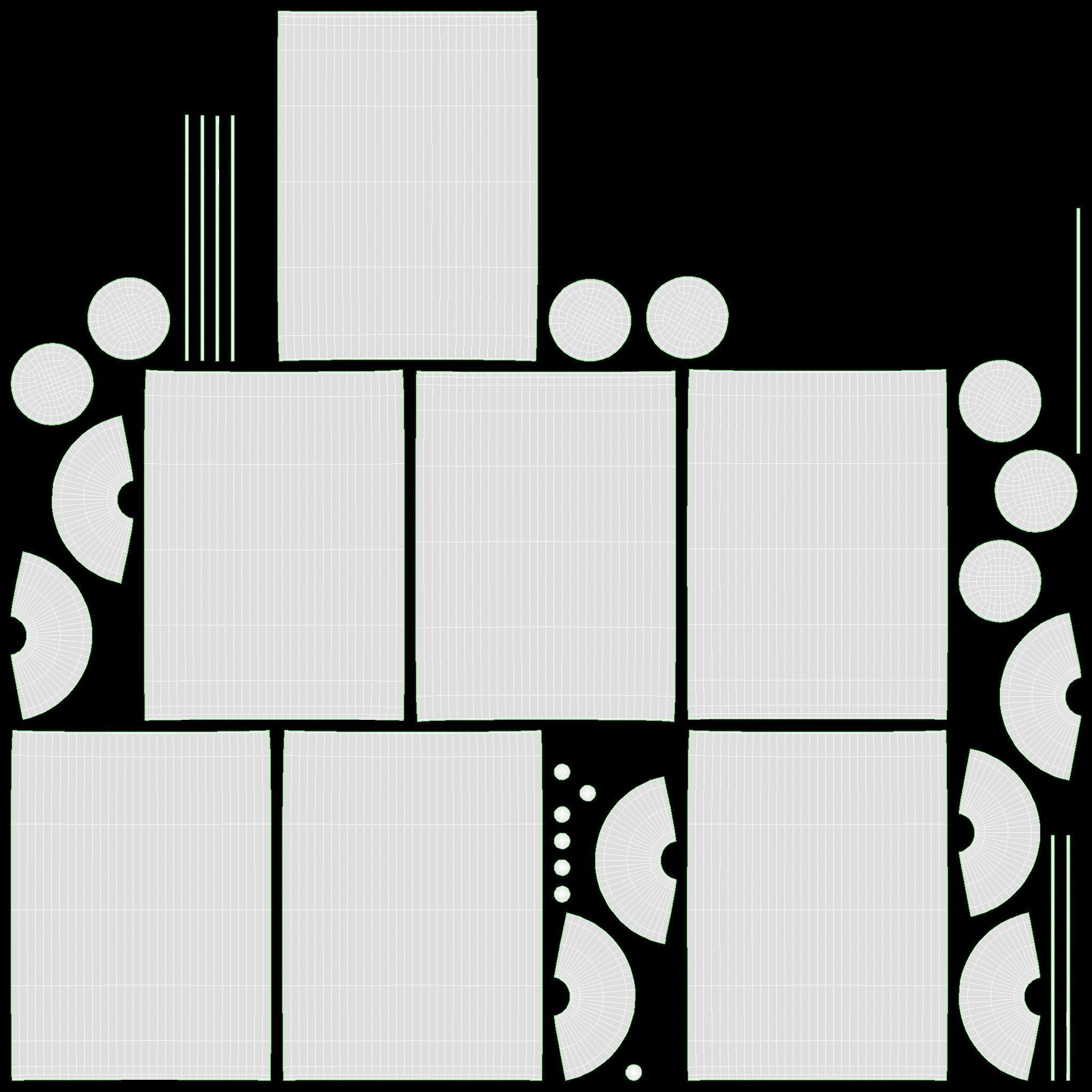 Large crayons in a metal tube box 3D model_15