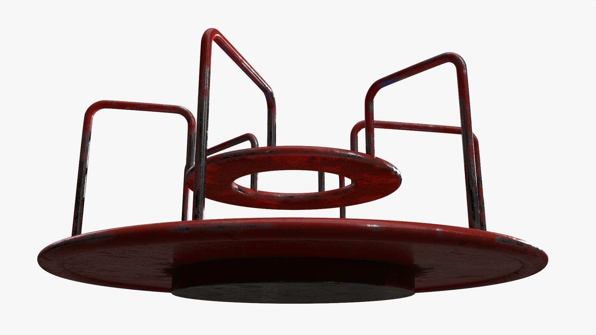 Carousel Merry-go-round 01 3D model_2