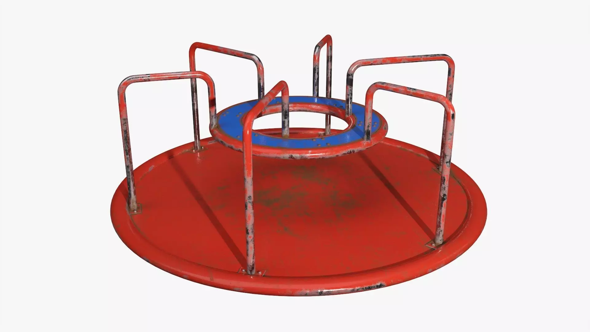Carousel Merry-go-round 01 3D model_0