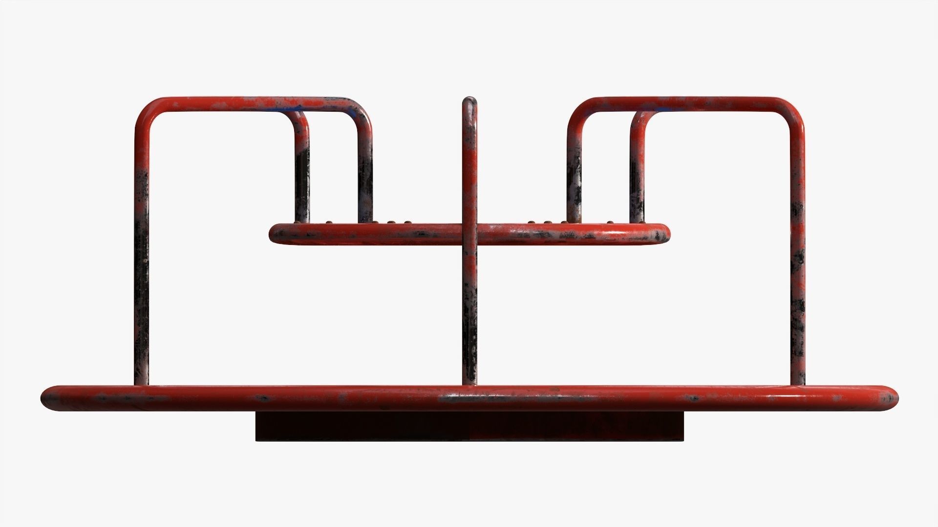 Carousel Merry-go-round 01 3D model_4