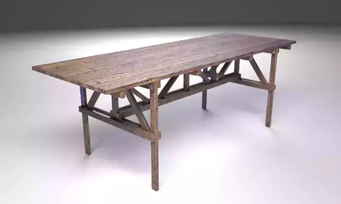 Wood Dinner Table