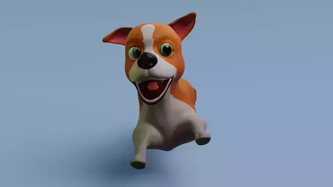 Cartoon Dog Model