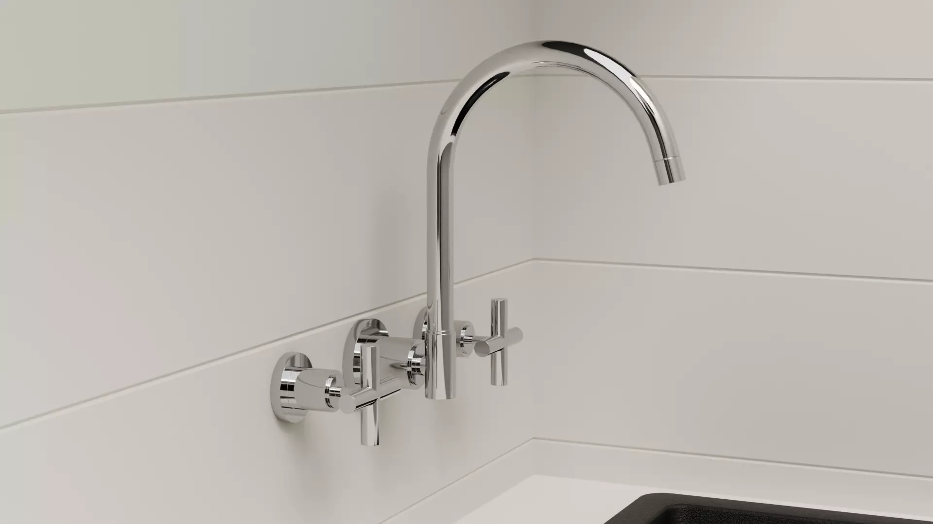 Tap Sets from Par Taps Portsea range Bathroom Laundry Kitchen Free 3D model
