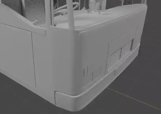 Mercedes Benz Hispano Carrocera 3D print model