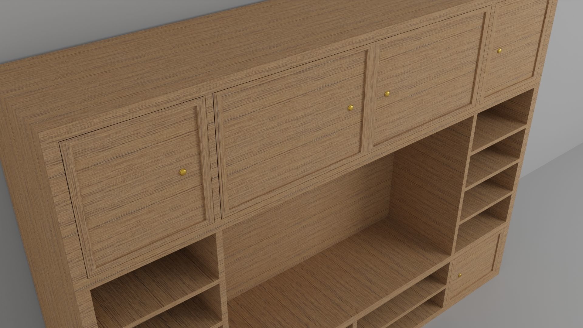 Wall System 3D model_4