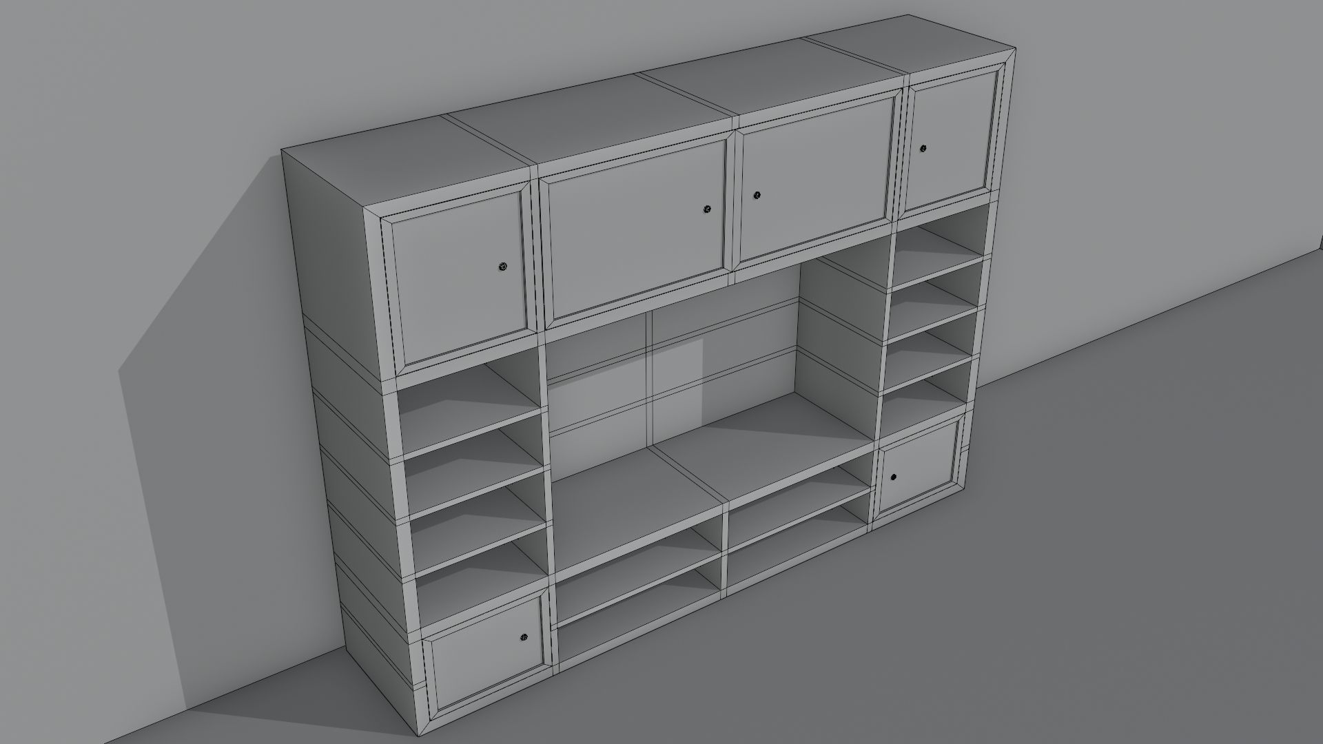 Wall System 3D model_3