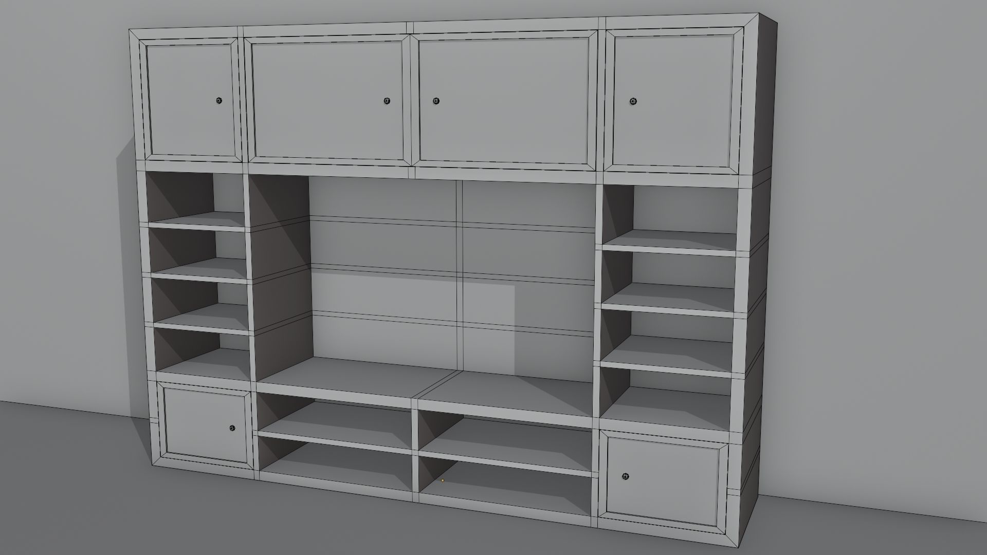 Wall System 3D model_2