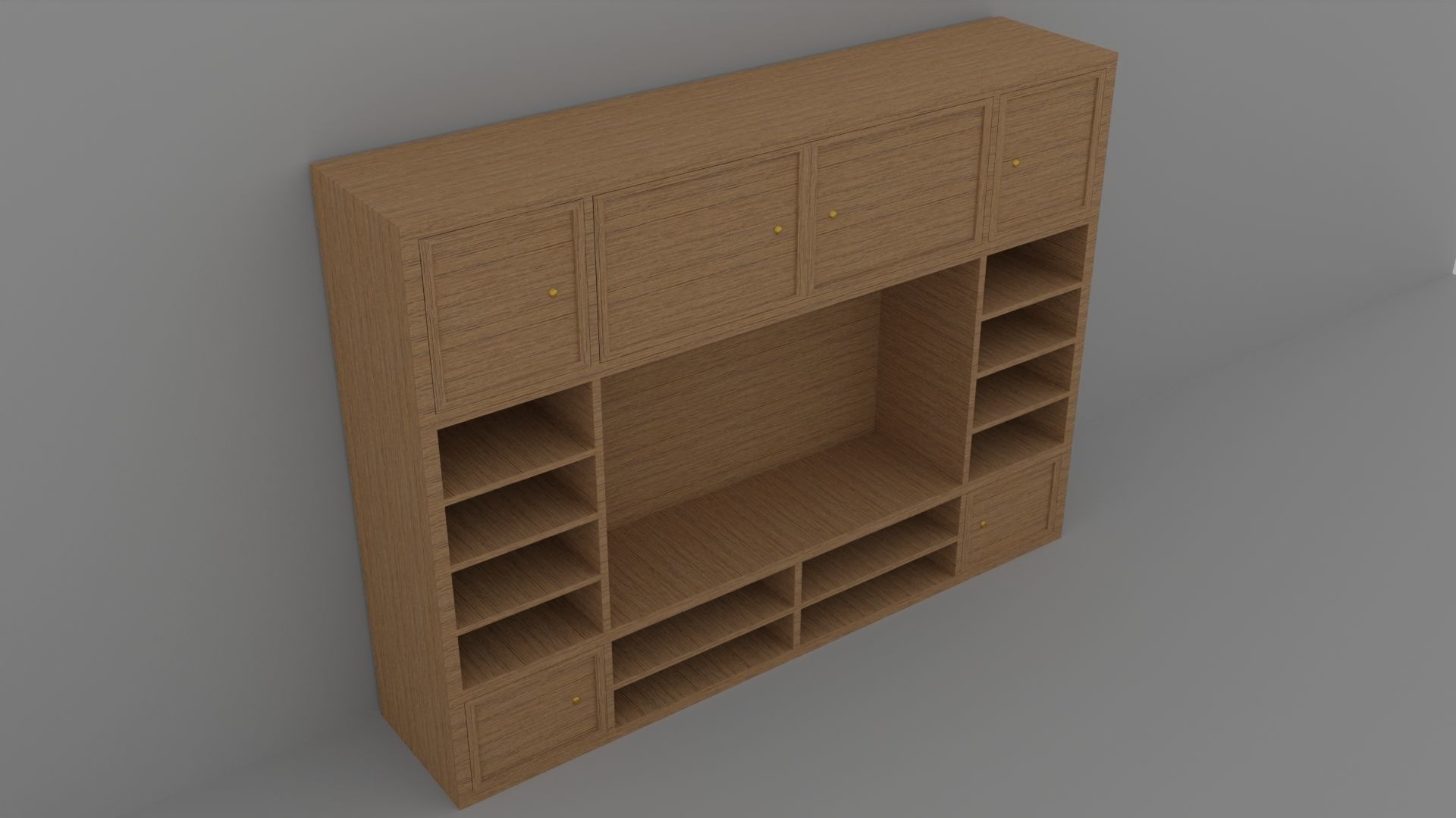 Wall System 3D model_1