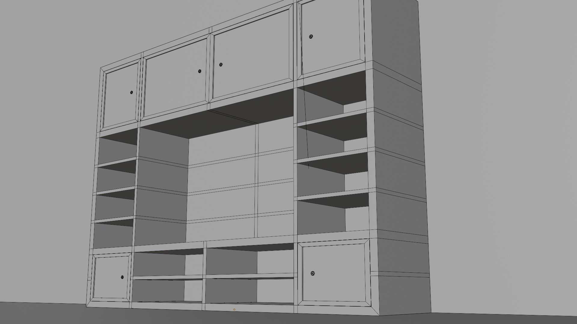 Wall System 3D model_7