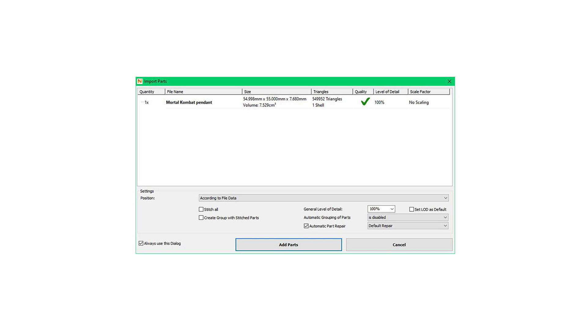 Mortal Kombat amulets 3D print model_7