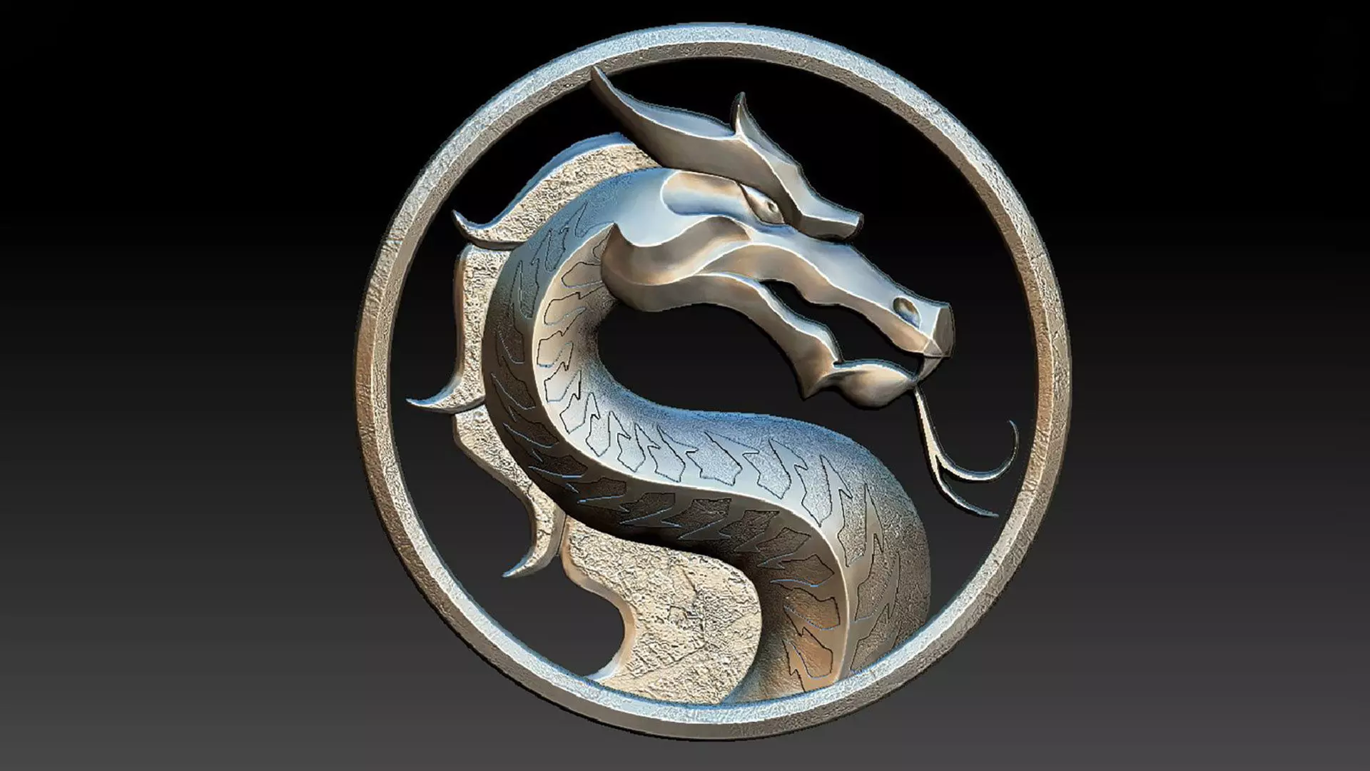 Mortal Kombat amulets 3D print model_0