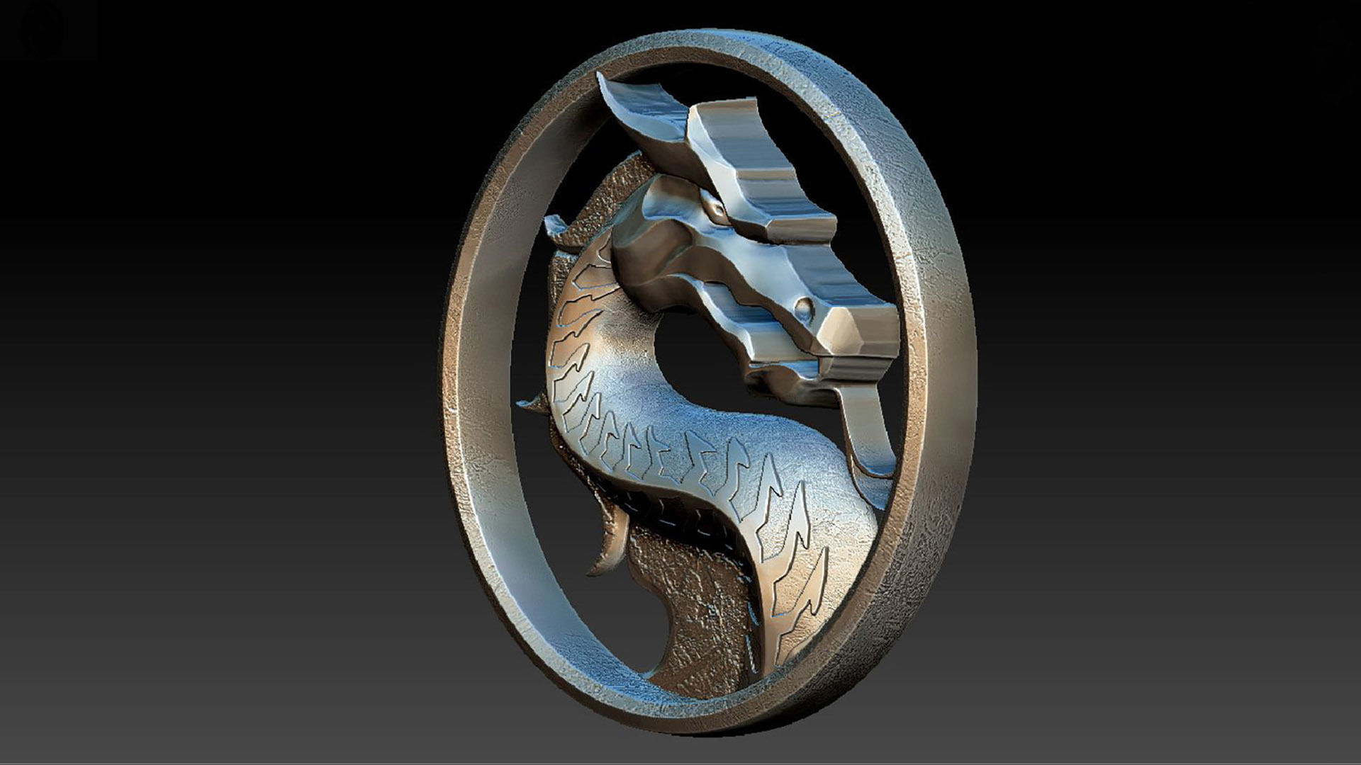 Mortal Kombat amulets 3D print model_2