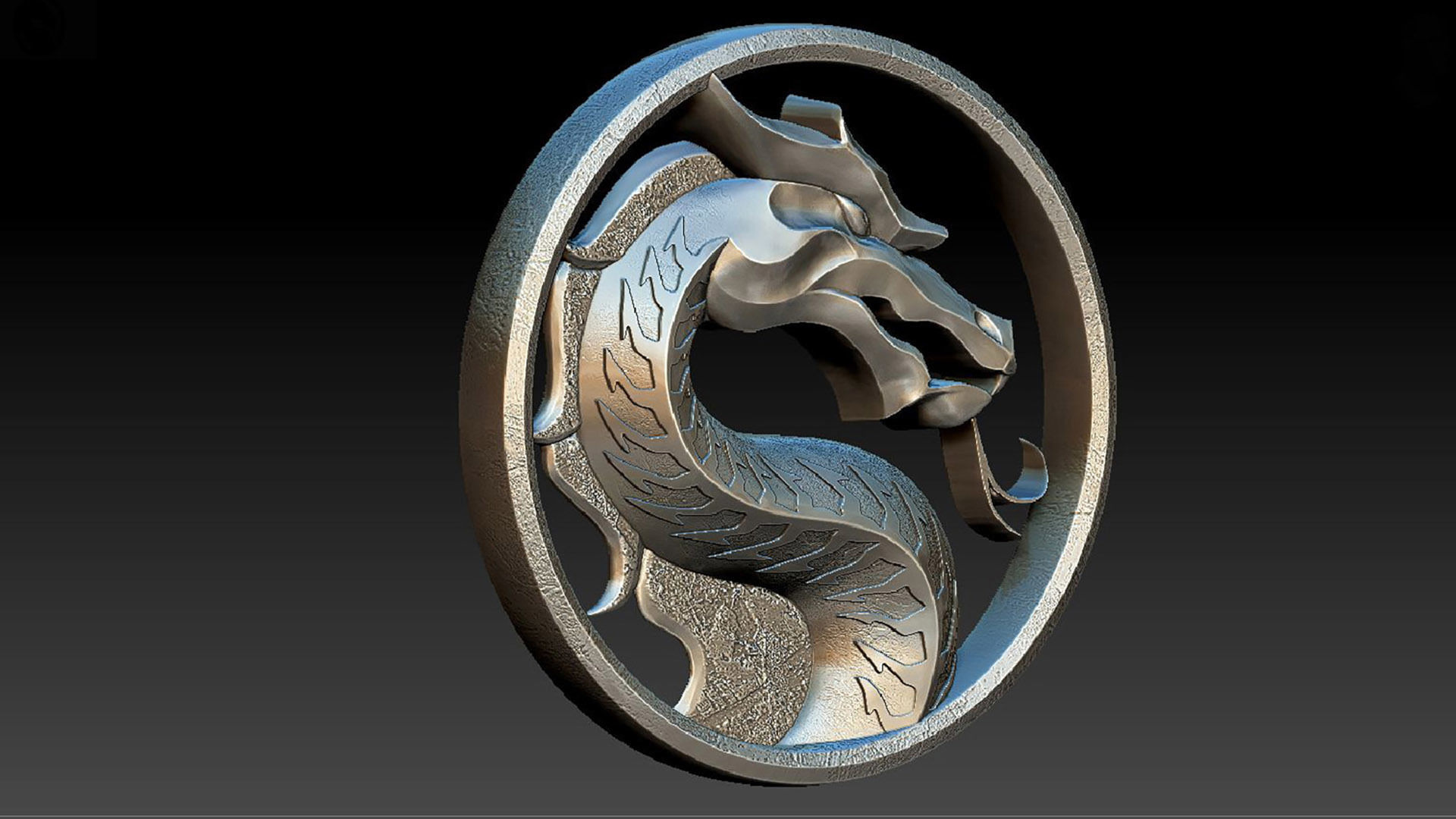 Mortal Kombat amulets 3D print model_5