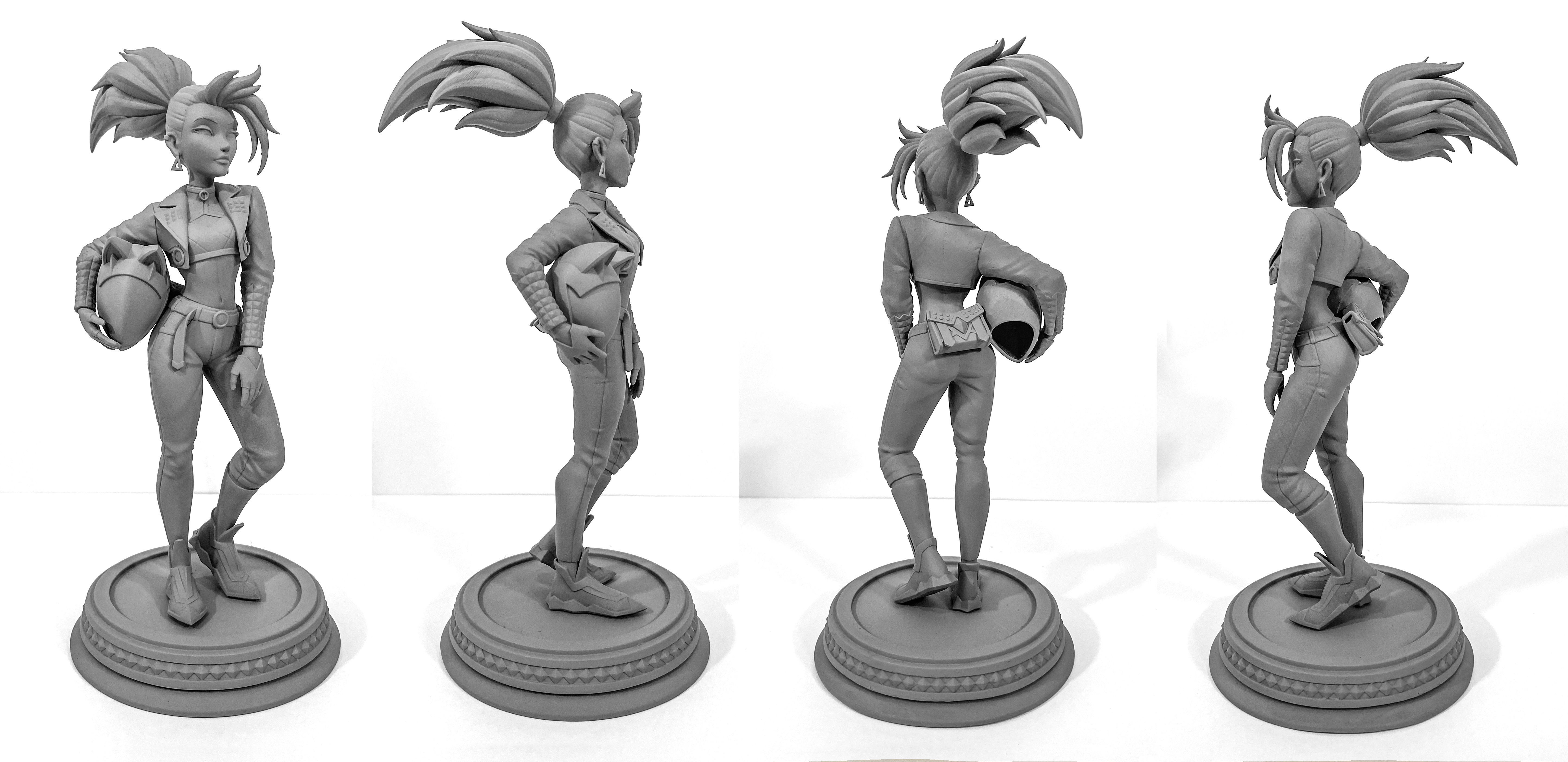 KDA All Out Akali 3D print model_3