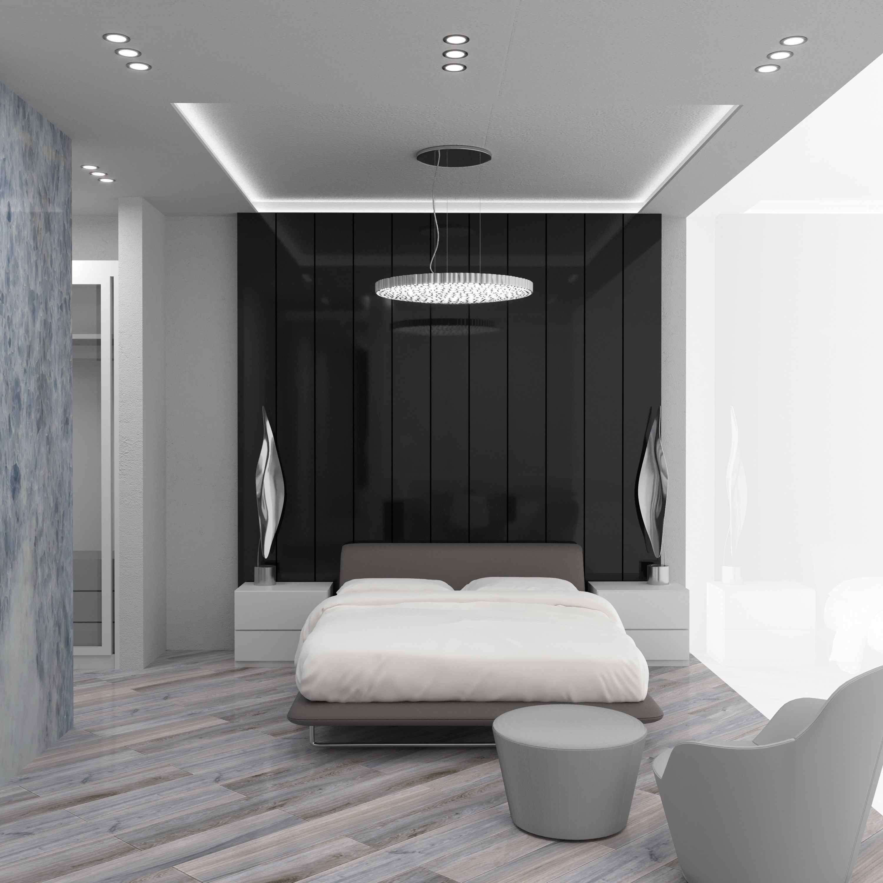 FUTURISTIC HOME  3D model_4