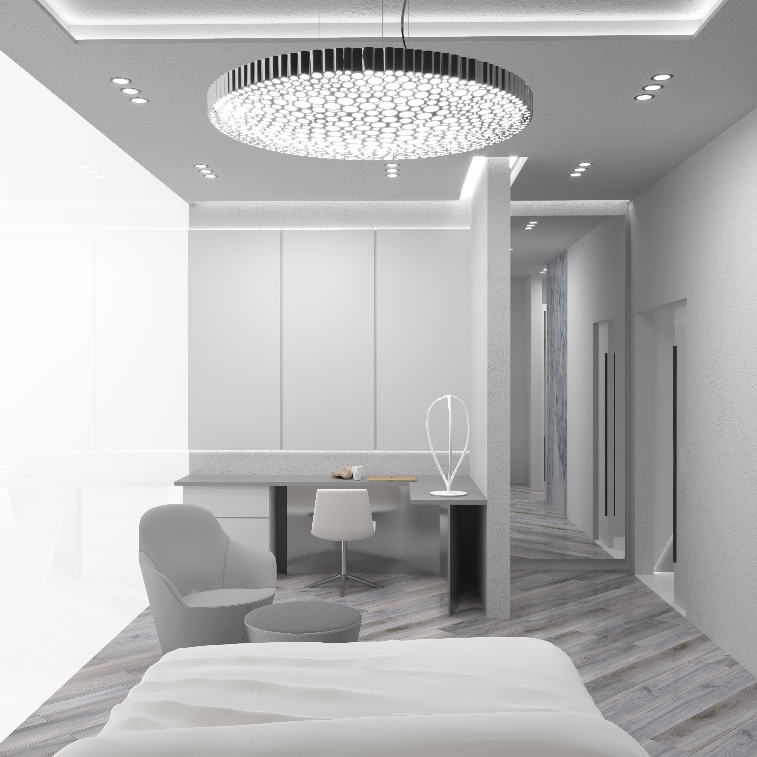 FUTURISTIC HOME  3D model_3