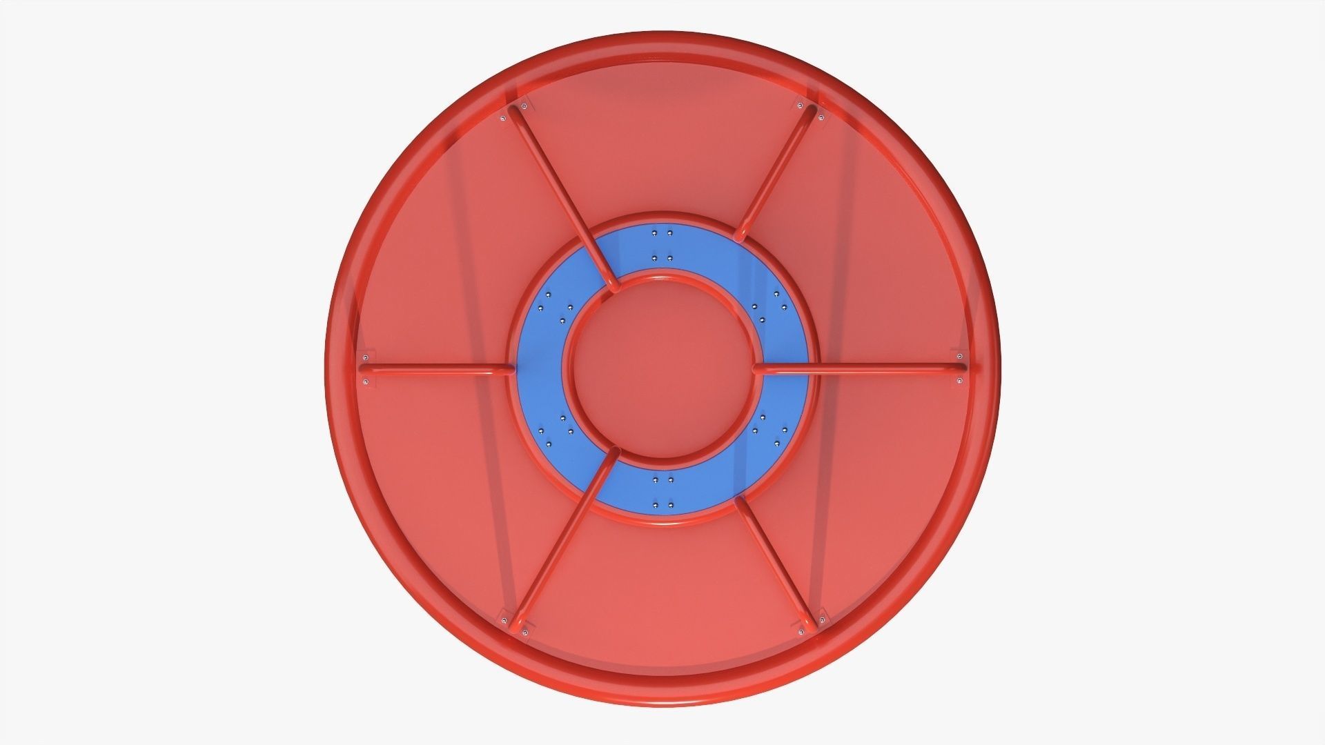 Carousel Merry-go-round 03 3D model_5