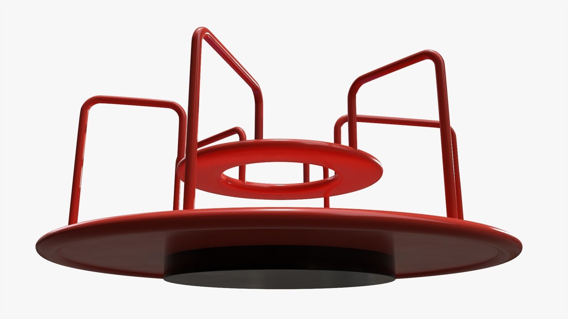 Carousel Merry-go-round 03 3D model_2