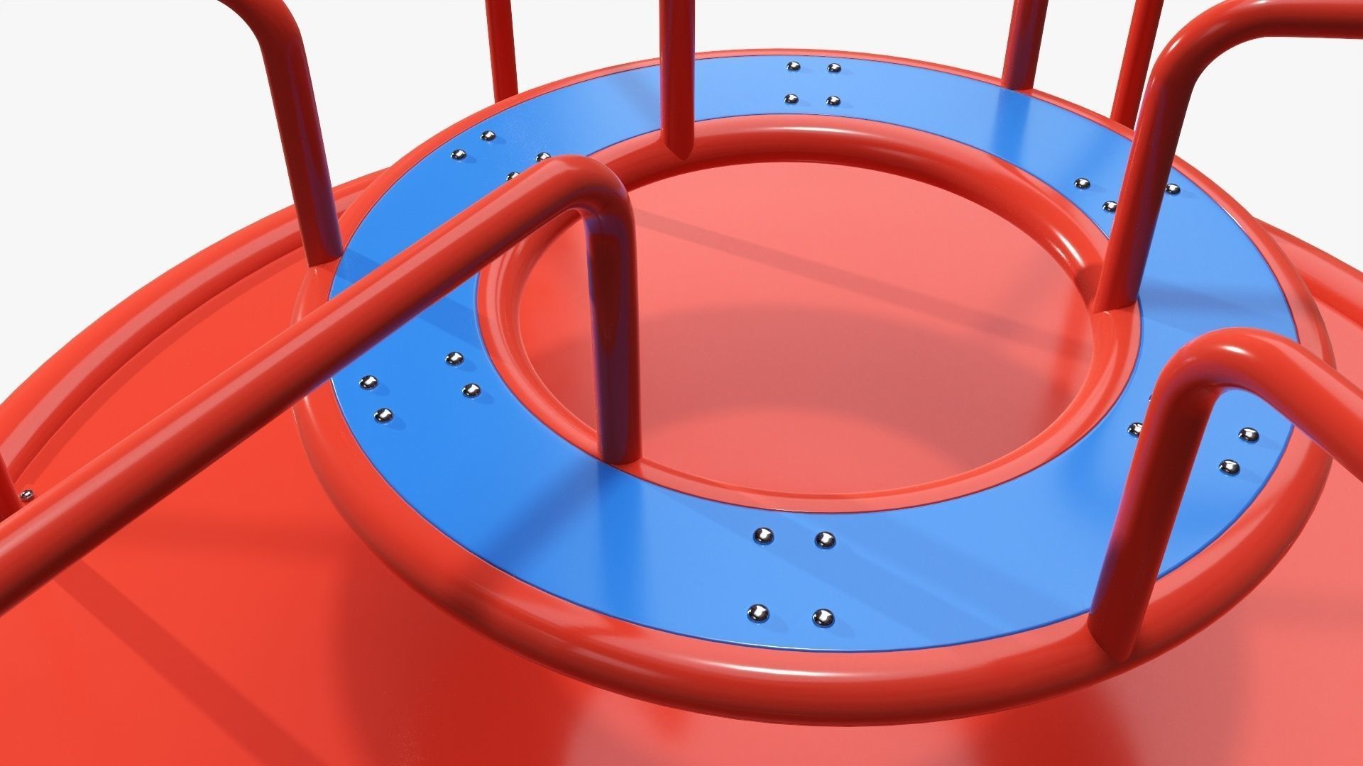 Carousel Merry-go-round 03 3D model_3