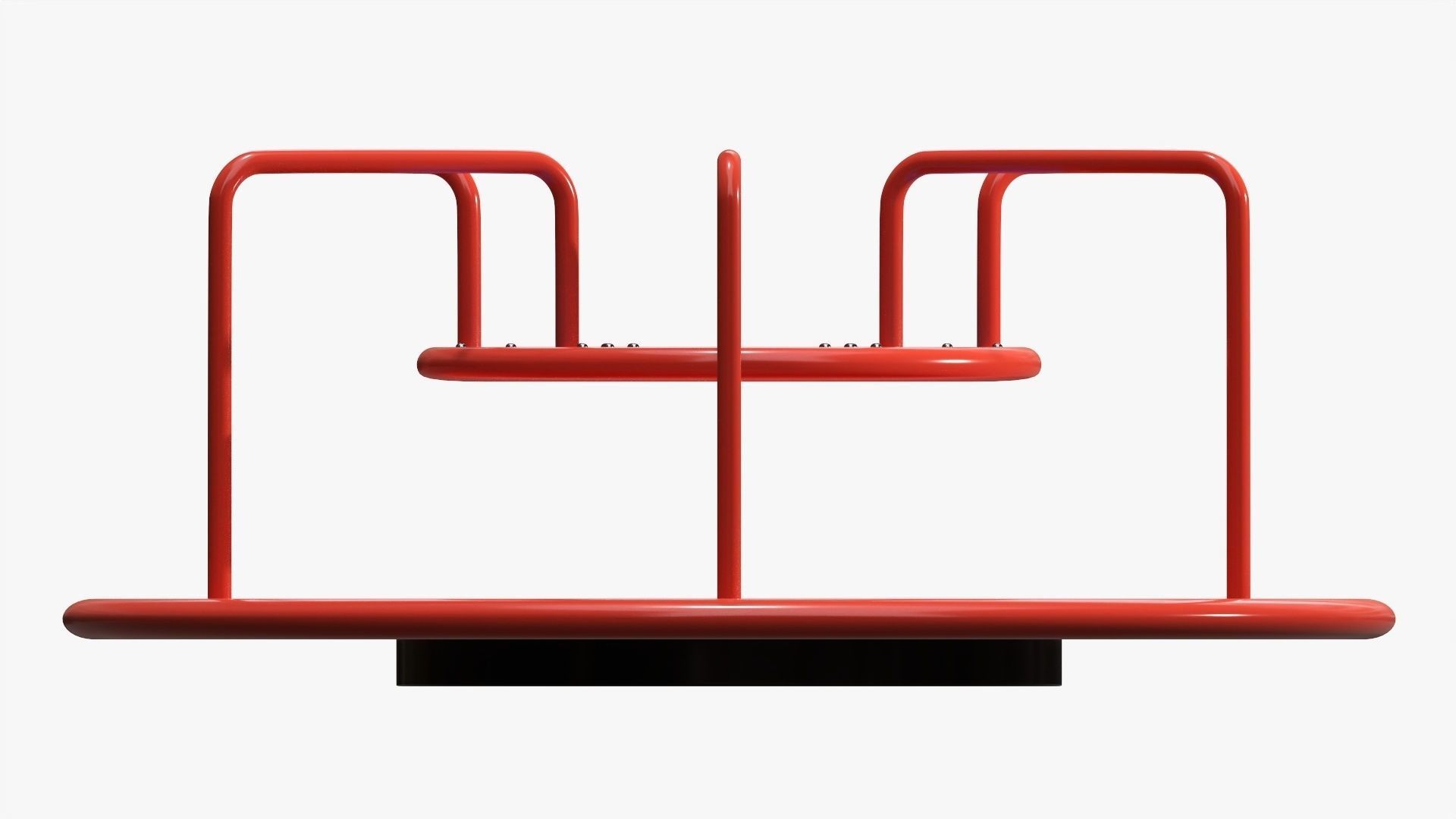 Carousel Merry-go-round 03 3D model_4