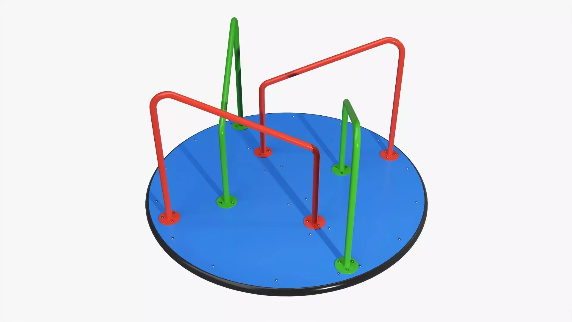 Carousel Merry-go-round 04 3D model
