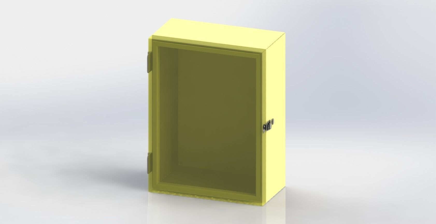 Control Box 400x300x160 Free 3D model_1