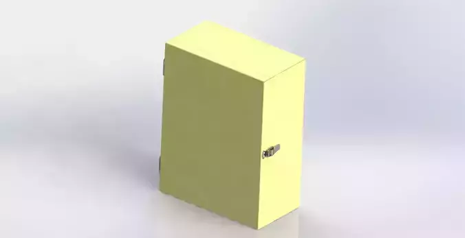 Control Box 400x300x160 Free 3D model