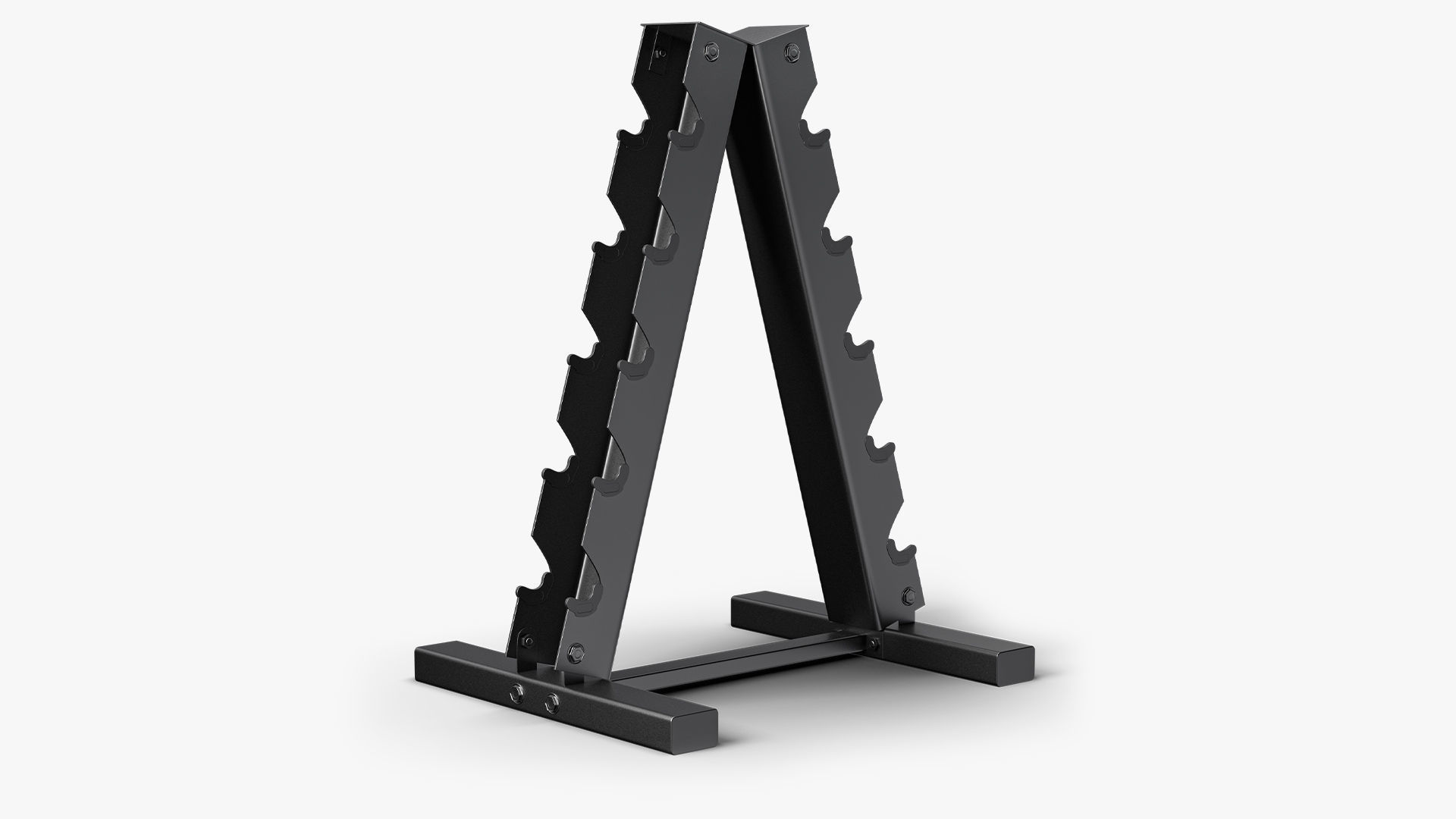 Dumbbell Rack PBR Low-poly 3D model_1