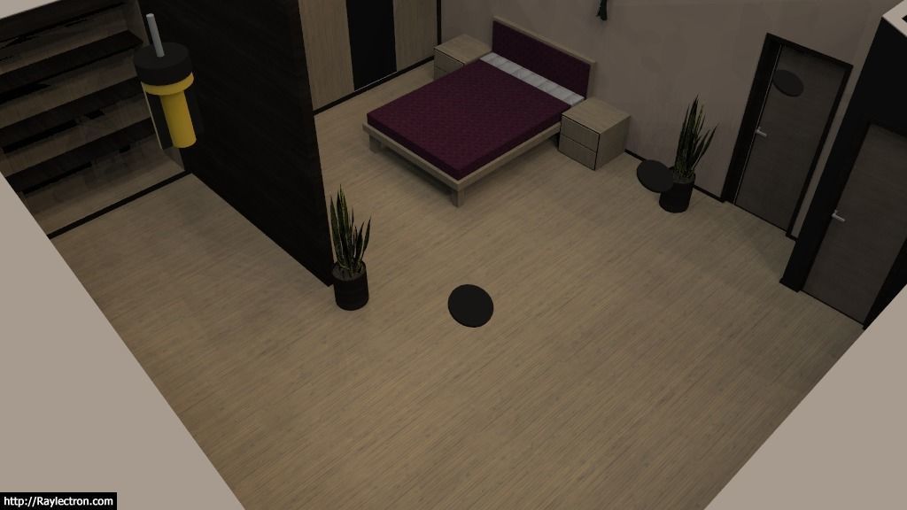 two-storey cottage 3D model_33