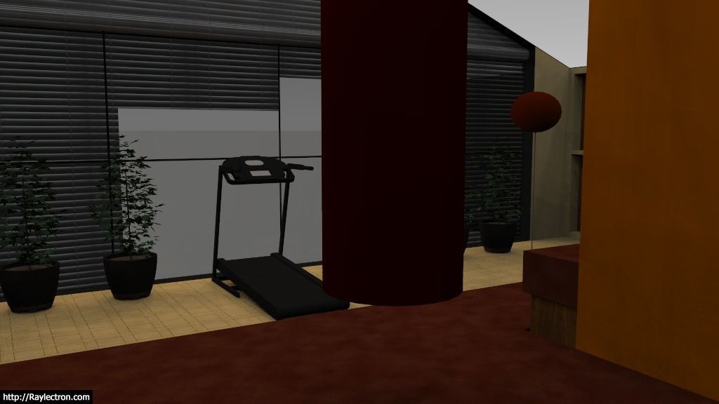 two-storey cottage 3D model_32