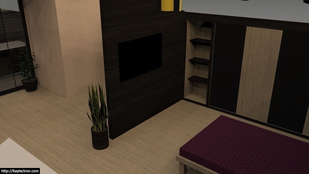 two-storey cottage 3D model_30