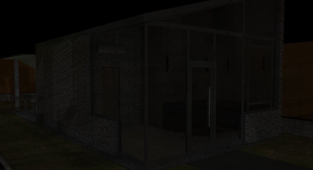 two-storey cottage 3D model_20