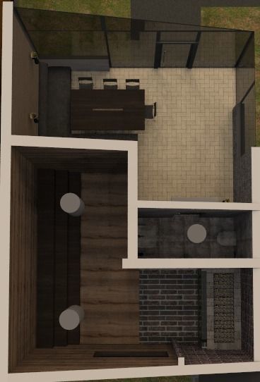 two-storey cottage 3D model_19