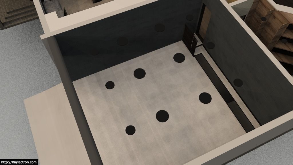 two-storey cottage 3D model_39