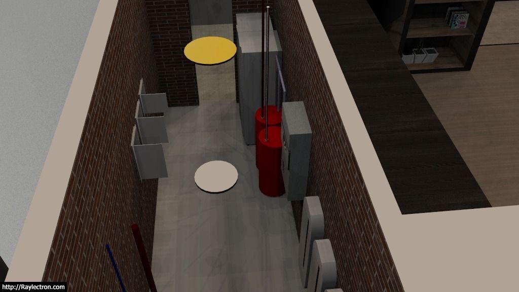 two-storey cottage 3D model_46