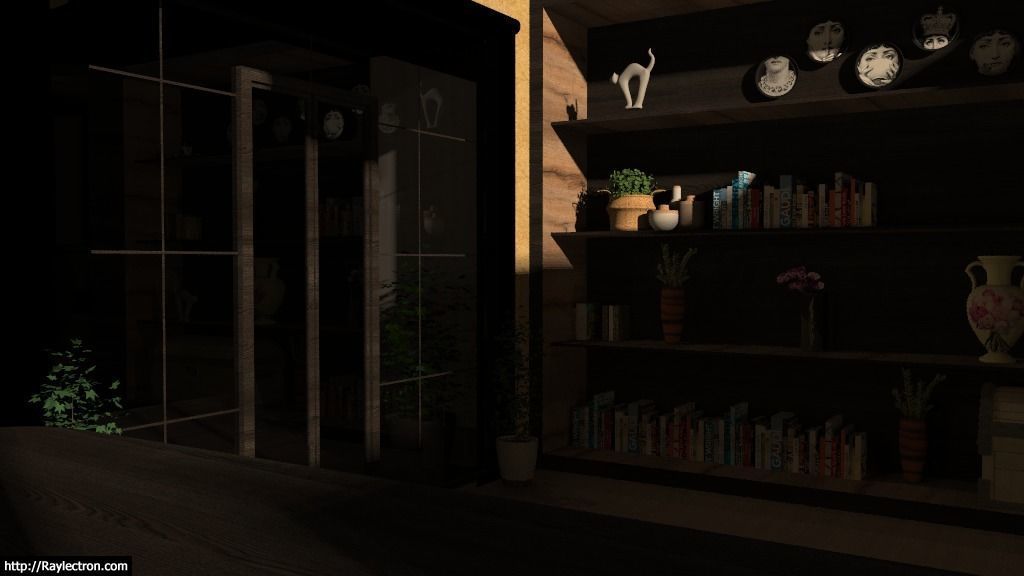 two-storey cottage 3D model_41