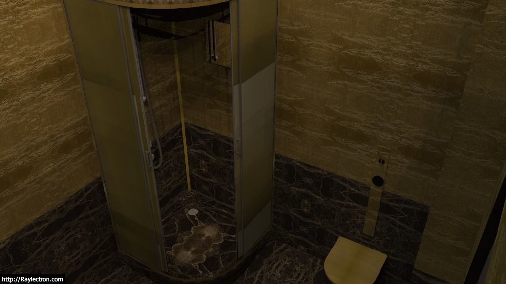 two-storey cottage 3D model_44