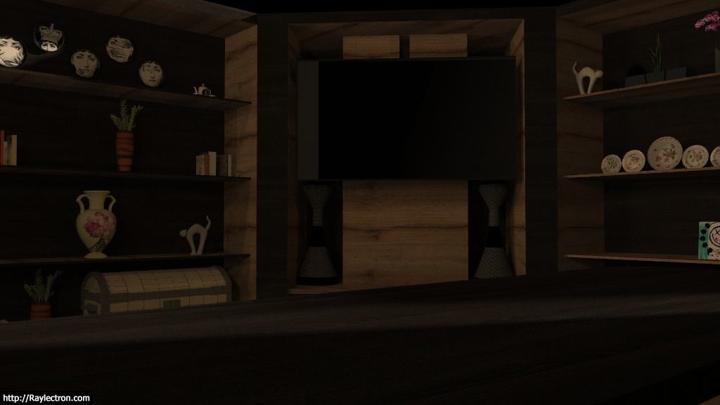 two-storey cottage 3D model_40