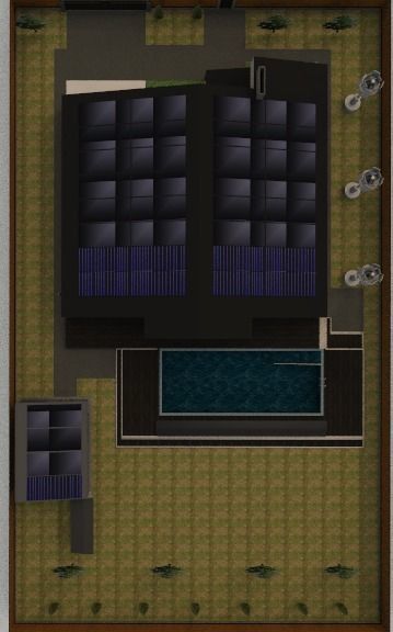 two-storey cottage 3D model_12