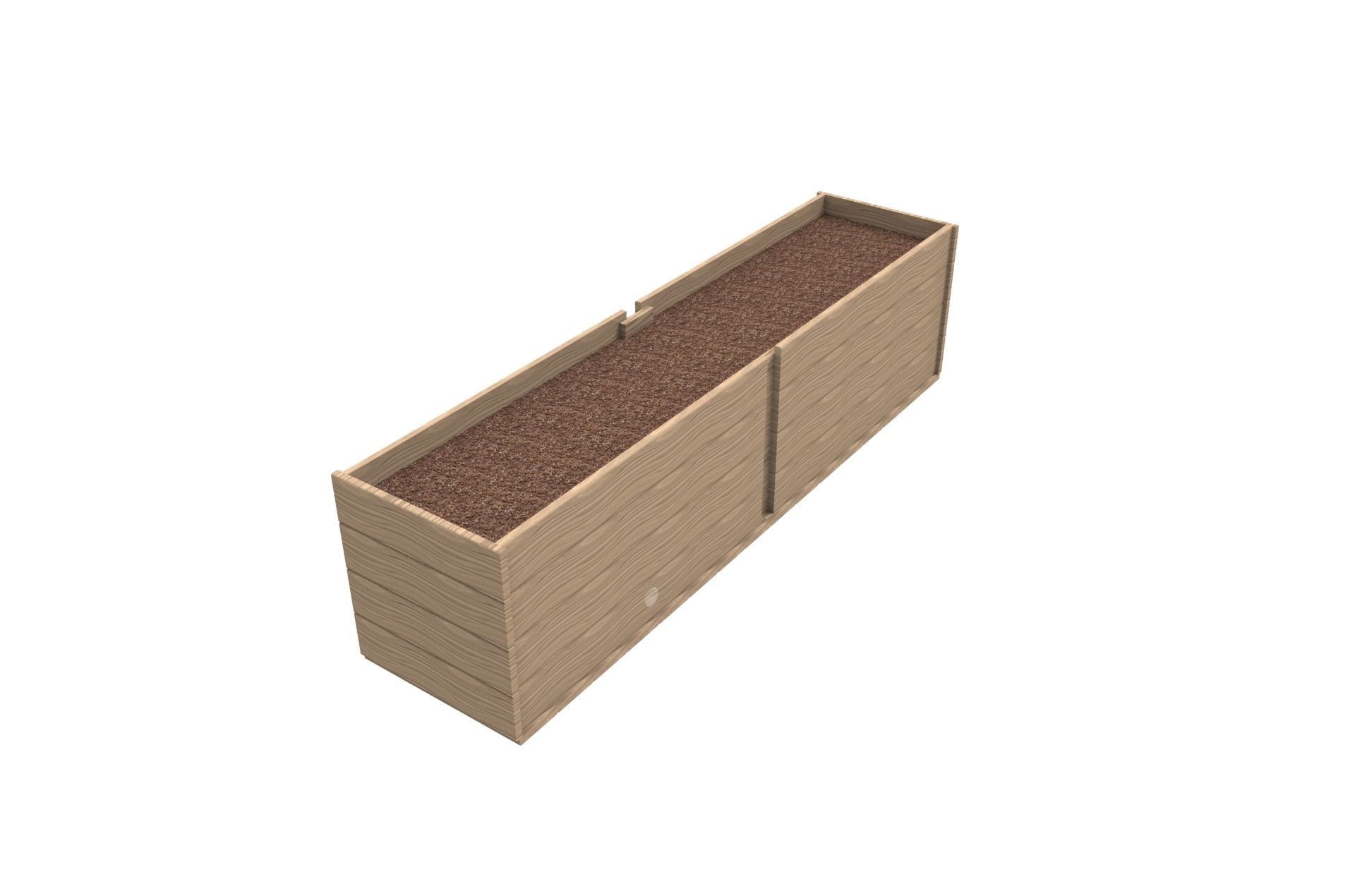 Window box 3D print model_4