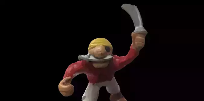 1994 Pirate toy from F-P Inc