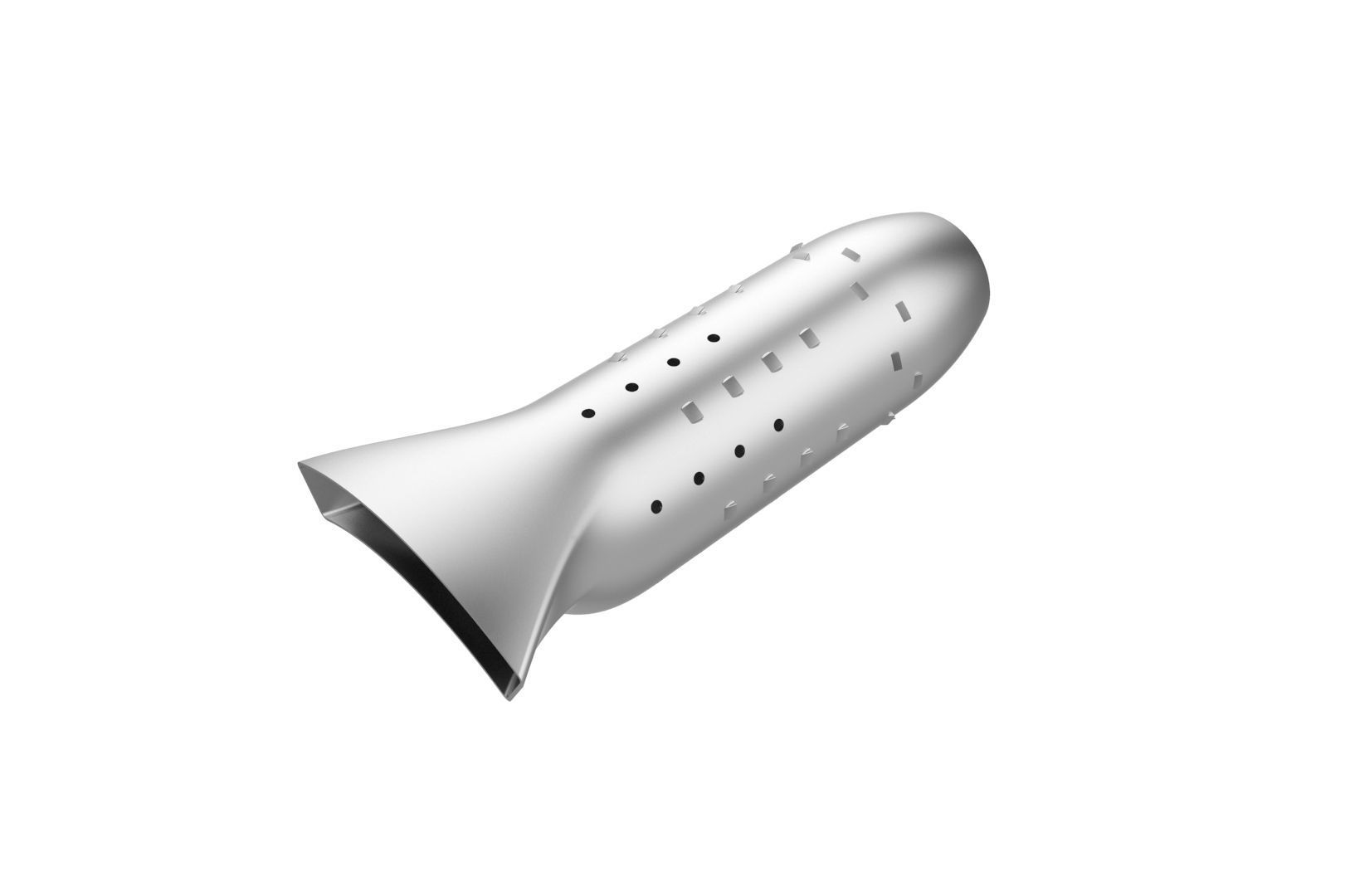 Turbojet engine combustion liner chamber 3D print model_3