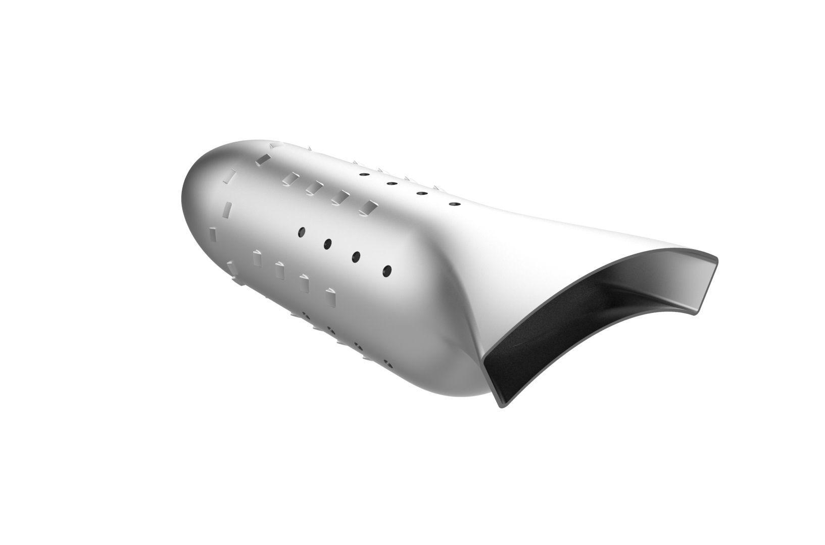 Turbojet engine combustion liner chamber 3D print model_8